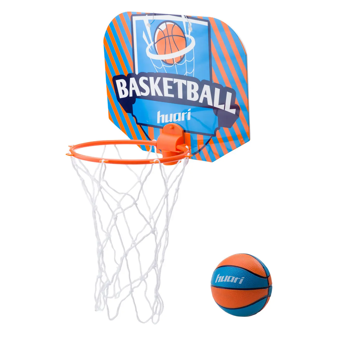 Ballon de basketball et mini panneau Huari Bordis