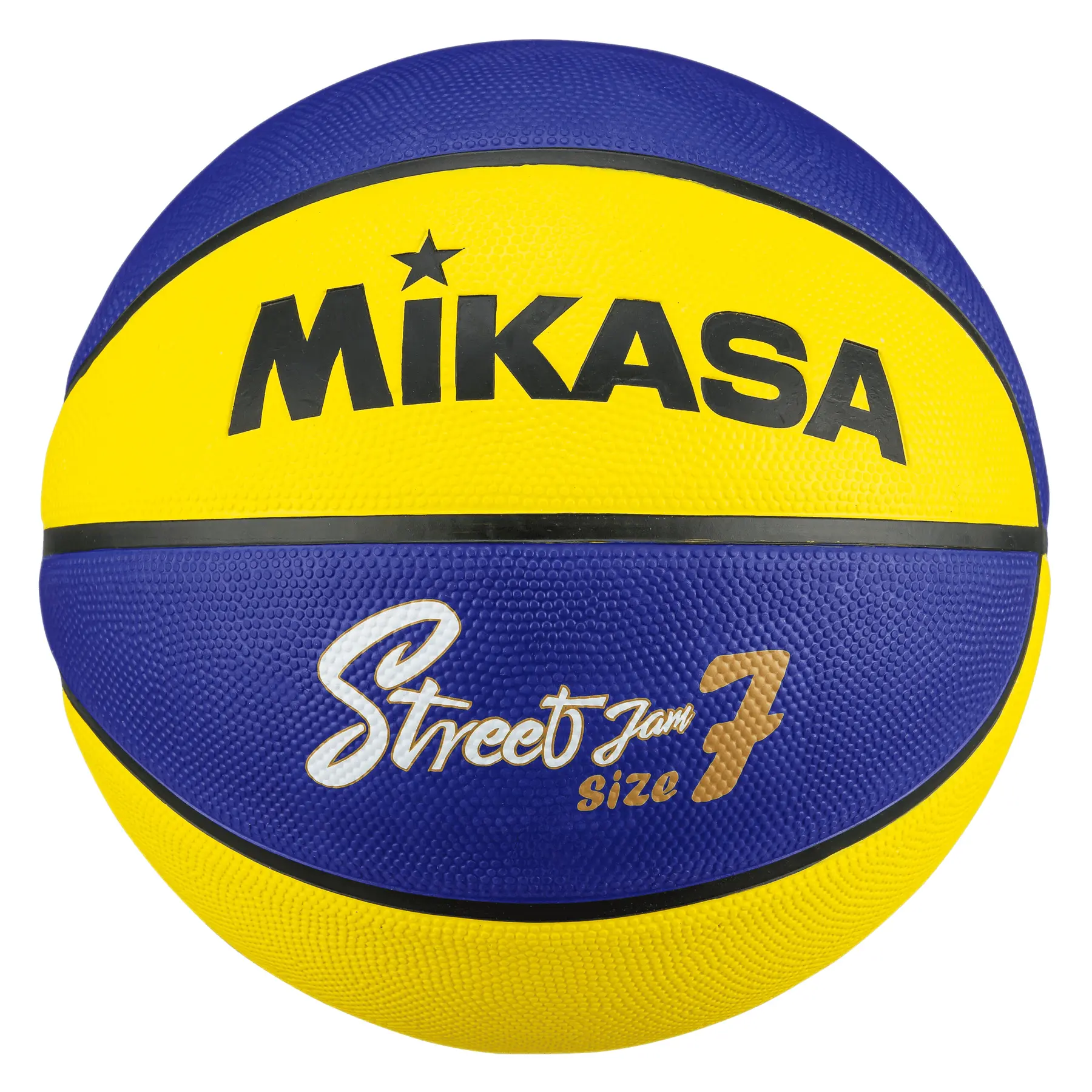 Ballon de basketball Mikasa BB702B-YBLBK-EC