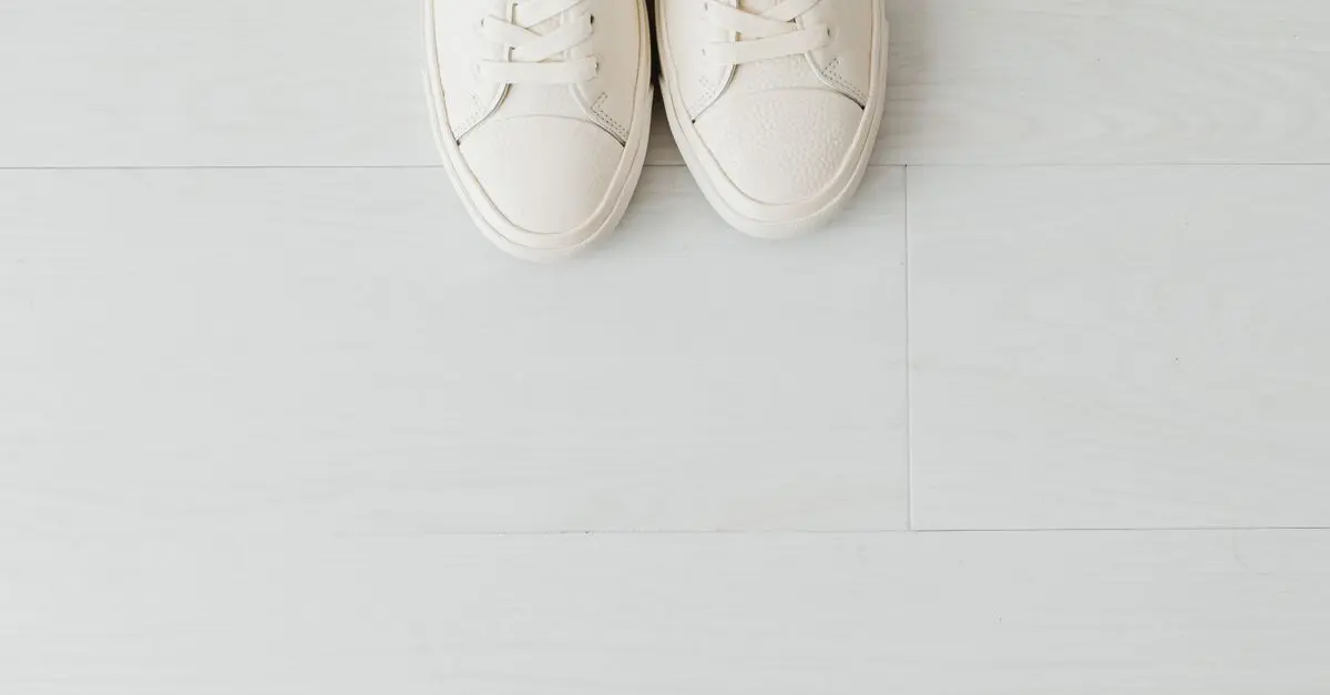 Baskets blanches : entretien et astuces de nettoyage
