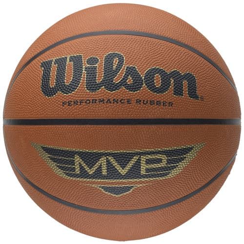 Wilson basket-ball MVP caoutchouc orange taille 7